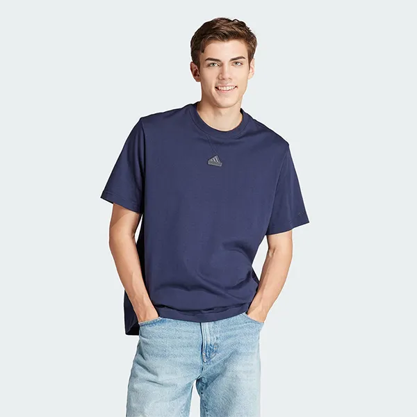Áo Thun Nam Adidas All SZN Graphic Tee T-Shirt IR5267 Màu Xanh Than Size M - Thời trang - Vua Hàng Hiệu