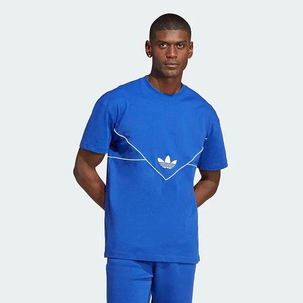 Áo Thun Nam Adidas Archive Seasonal Adicolor T-Shirt HR3320 Màu Xanh Dương Size XS
