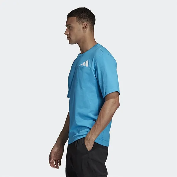 Áo Thun Nam Adidas Athletics Pack T-Shirt DU1156 Màu Xanh Blue Size L - Thời trang - Vua Hàng Hiệu
