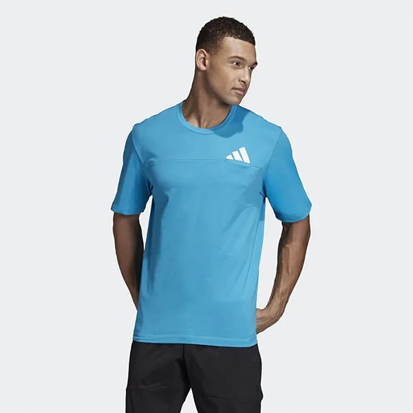 Áo Thun Nam Adidas Athletics Pack T-Shirt DU1156 Màu Xanh Blue Size L - Thời trang - Vua Hàng Hiệu