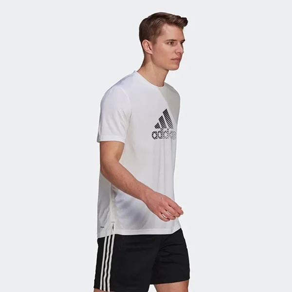 Áo Thun Nam Adidas Designed 2 Move Activated Aeroready T-Shirt GM8348 Màu Trắng Size L