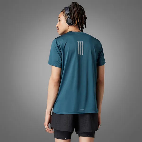 Áo Thun Nam Adidas Designed 4 Running T-Shirt IJ9380 Màu Xanh Lam Size S