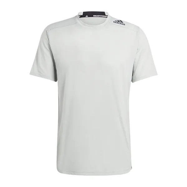 Áo Thun Nam Adidas Designed For Training Tshirt IL1446 Màu Xám Size M
