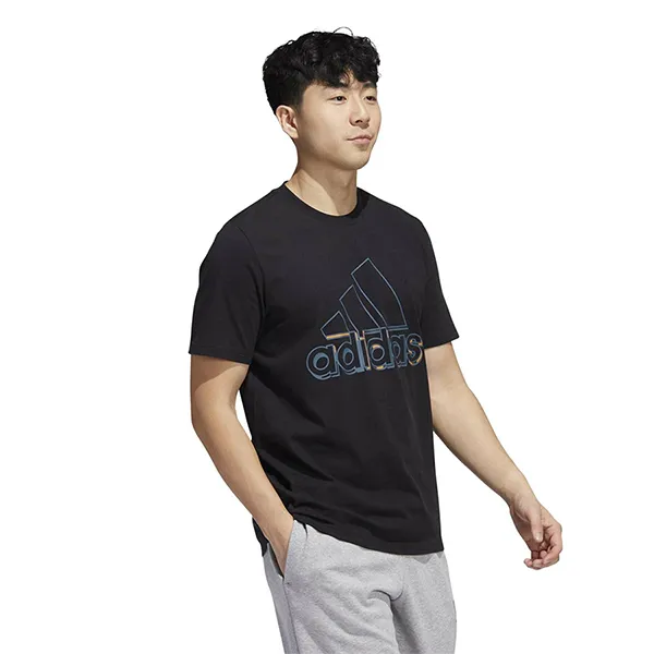 Áo Thun Nam Adidas Dynamic Sport Graphic Tee T-Shirt HK9158 Màu Đen Size M - Thời trang - Vua Hàng Hiệu