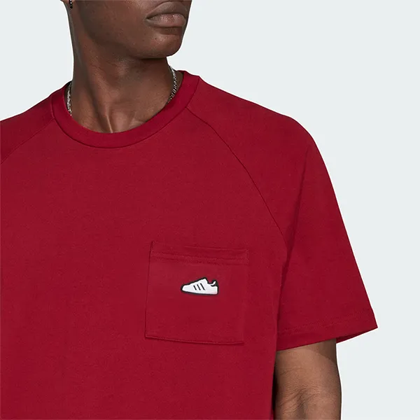 Áo Thun Nam Adidas Embroidered Tee T-Shirt IA3934 Màu Đỏ Size XS - Thời trang - Vua Hàng Hiệu