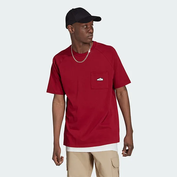 Áo Thun Nam Adidas Embroidered Tee T-Shirt IA3934 Màu Đỏ Size XS - Thời trang - Vua Hàng Hiệu