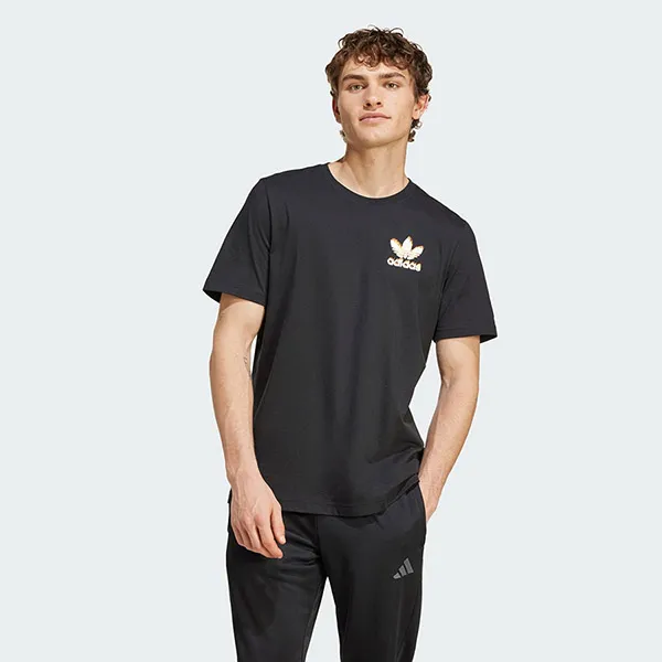 Áo Thun Nam Adidas Fire Graphic T-Shirt IL5199 Màu Đen Size XS