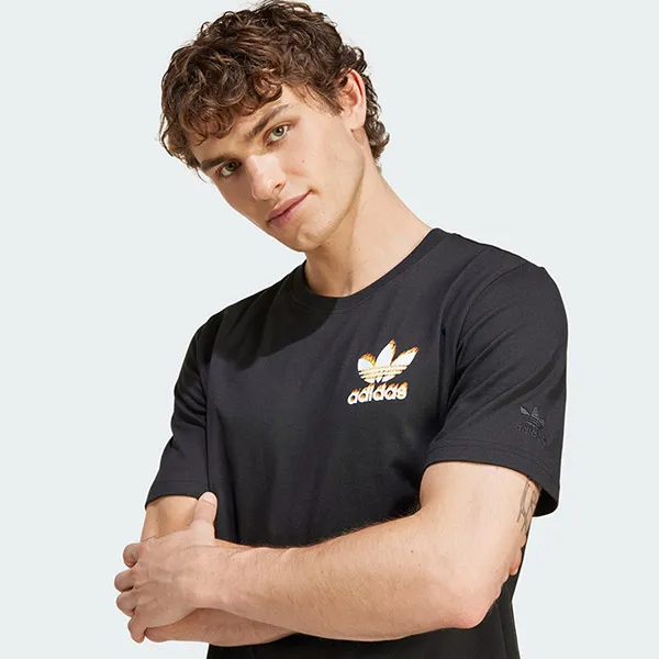 Áo Thun Nam Adidas Fire Graphic T-Shirt IL5199 Màu Đen Size XS