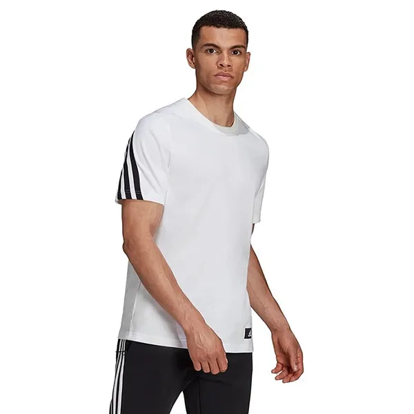 Áo Thun Nam Adidas Future Icons 3-Stripes Sportswear T-Shirt H39787 Màu Trắng Size M