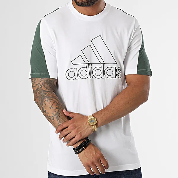 Áo Thun Nam Adidas Future Icons Embroidered T-Shirt HK2162 Màu Trắng Size L