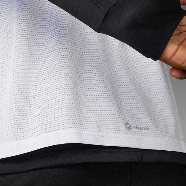 Áo Thun Nam Adidas Global Running Short Sleeve T-Shirt IC0215 Màu Trắng Size XL