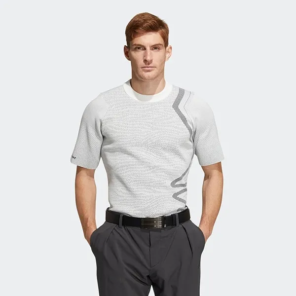 Áo Thun Nam Adidas Golf Primeknit T-Shirt HB3596 Màu Trắng Size S