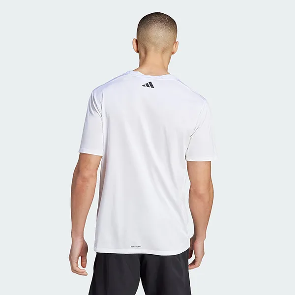 Áo Thun Nam Adidas Graphic Designed For Movement Tshirt IL1389 Màu Trắng S - Thời trang - Vua Hàng Hiệu