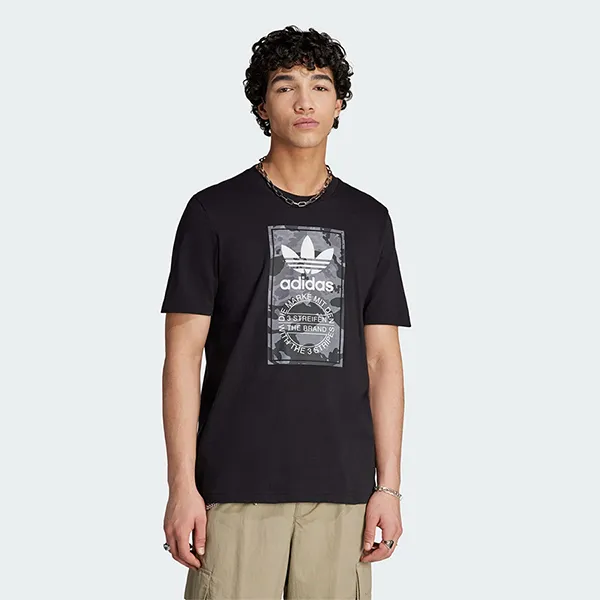 Áo Thun Nam Adidas Graphics Camo Tongue Label Tee T-Shirt II8156 Màu Đen Size S