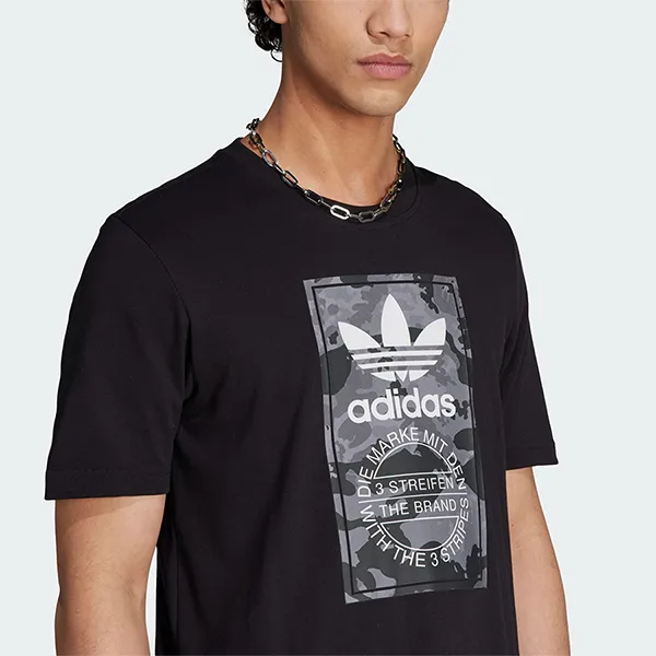 Áo Thun Nam Adidas Graphics Camo Tongue Label Tee T-Shirt II8156 Màu Đen Size S