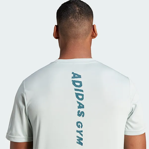 Áo Thun Nam Adidas Hiit Slogan Training Tee T-Shirt IL7006 Màu Ghi Size M - Thời trang - Vua Hàng Hiệu