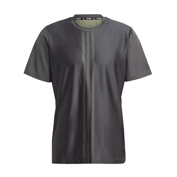 Áo Thun Nam Adidas HIIT Workout 3-Stripes Tee T-Shirt IJ9113 Màu Xám Size M - Thời trang - Vua Hàng Hiệu