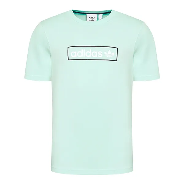 Áo Thun Nam Adidas Linear Logo T-Shirt HB1818 Màu Xanh Mint Size S