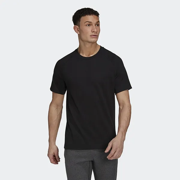 Áo Thun Nam Adidas Men's Short Sleeve Training T-Shirt HJ9901 Màu Đen Size M