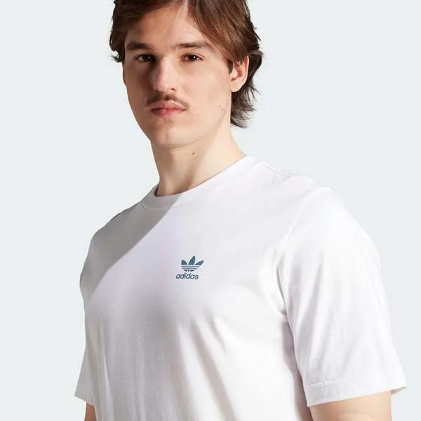 Áo Thun Nam Adidas Mini Disc Back Graphic T-Shirt IN8733 Màu Trắng Size XL