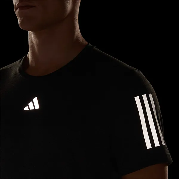 Áo Thun Nam Adidas Own the Run Heather Tee T-Shirt HR6617 Màu Đen Size S - Thời trang - Vua Hàng Hiệu