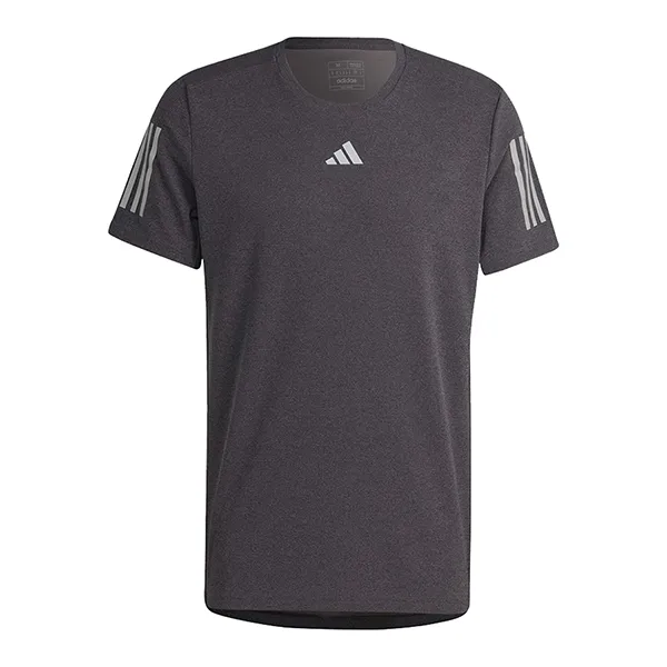 Áo Thun Nam Adidas Own the Run Heather Tee T-Shirt HR6617 Màu Đen Size S - Thời trang - Vua Hàng Hiệu