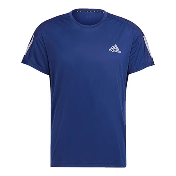 Áo Thun Nam Adidas Own the Run T-Shirt H34494 Màu Xanh Dương Size M