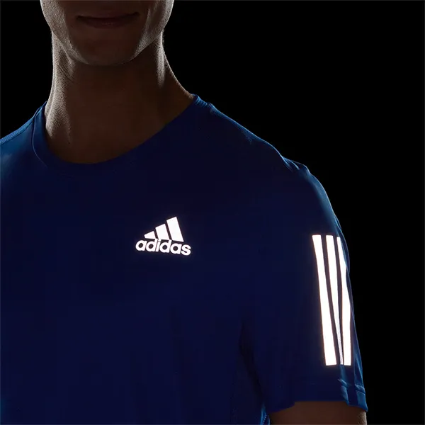 Áo Thun Nam Adidas Own the Run Tee T-Shirt IM2528 Màu Xanh Dương Size M