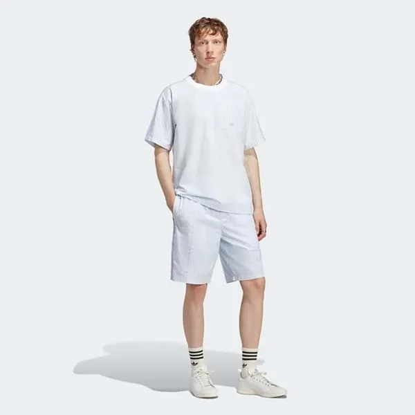 Áo Thun Nam Adidas Premium Essentials T-Shirt HR8670 Màu Xanh Nhạt Size XL - Thời trang - Vua Hàng Hiệu