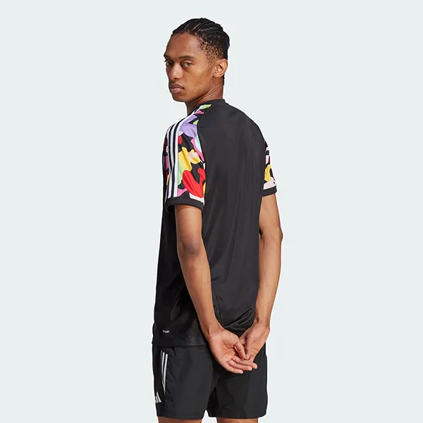 Áo Thun Nam Adidas Pride Pre-Match Jersey Black Tshirt HY5898 Màu Đen Size L