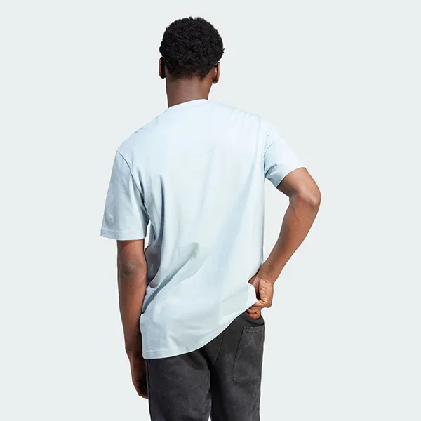 Áo Thun Nam Adidas Returnable Lounge T-Shirt IM0483 Màu Xanh Nhạt Size M