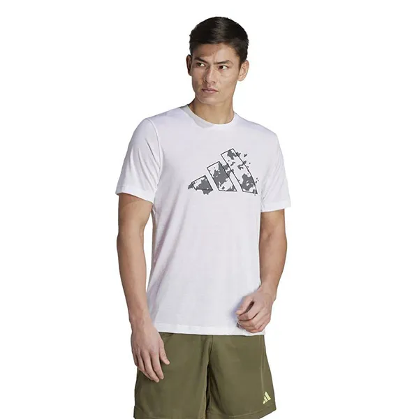 Áo Thun Nam Adidas Seasonal Train Essentials Graphic T-Shirt IJ9603 Màu Trắng Size M - Thời trang - Vua Hàng Hiệu