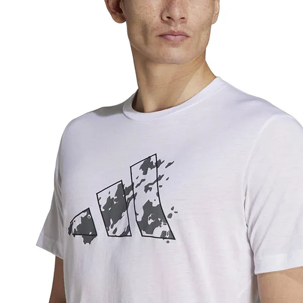 Áo Thun Nam Adidas Seasonal Train Essentials Graphic T-Shirt IJ9603 Màu Trắng Size M - Thời trang - Vua Hàng Hiệu
