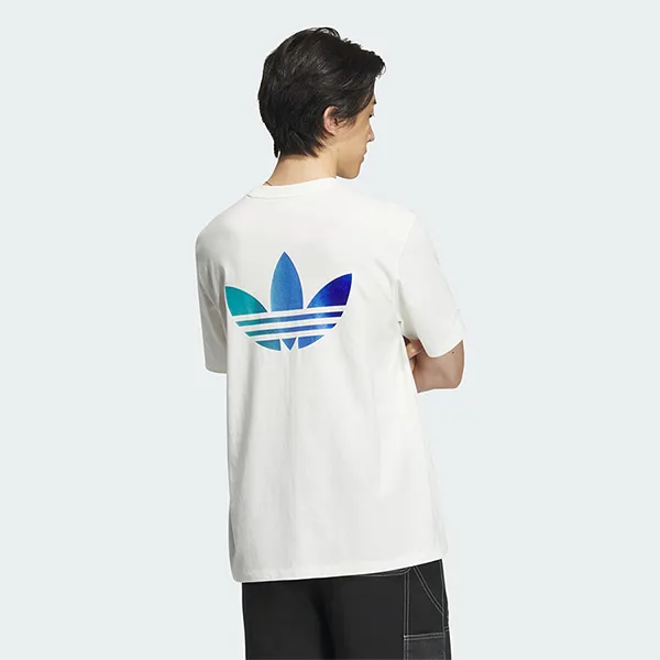 Áo Thun Nam Adidas Short Sleeve T-Shirt IK8683 Màu Trắng Size M