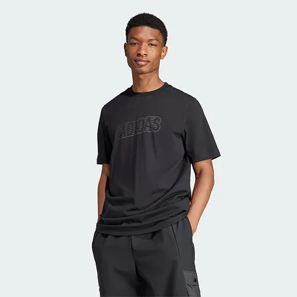 Áo Thun Nam Adidas Sportswear Brand Love Tee T-Shirt II3444 Màu Đen Size L - Thời trang - Vua Hàng Hiệu