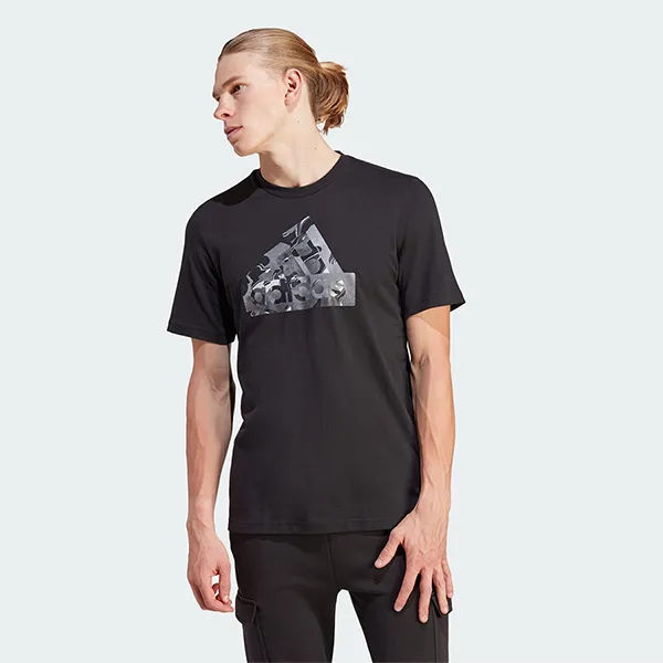 Áo Thun Nam Adidas Sportswear Future Icons Tee T-Shirt II3459 Màu Đen Size M - Thời trang - Vua Hàng Hiệu