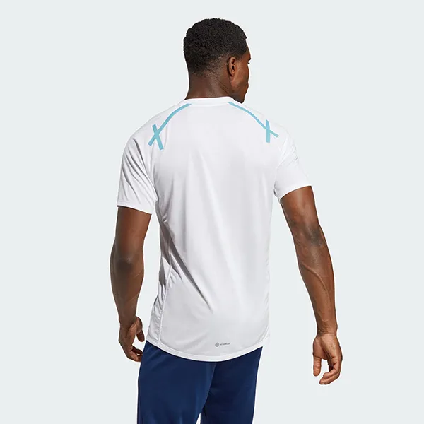 Áo Thun Nam Adidas Teach Not Preach Tshirt IC2105 Màu Trắng Size S - Thời trang - Vua Hàng Hiệu