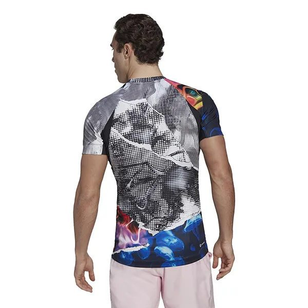 Áo Thun Nam Adidas Tennis U.S. Series Printed Freelift T-Shirt HC8530 Phối Màu Size M - Thời trang - Vua Hàng Hiệu