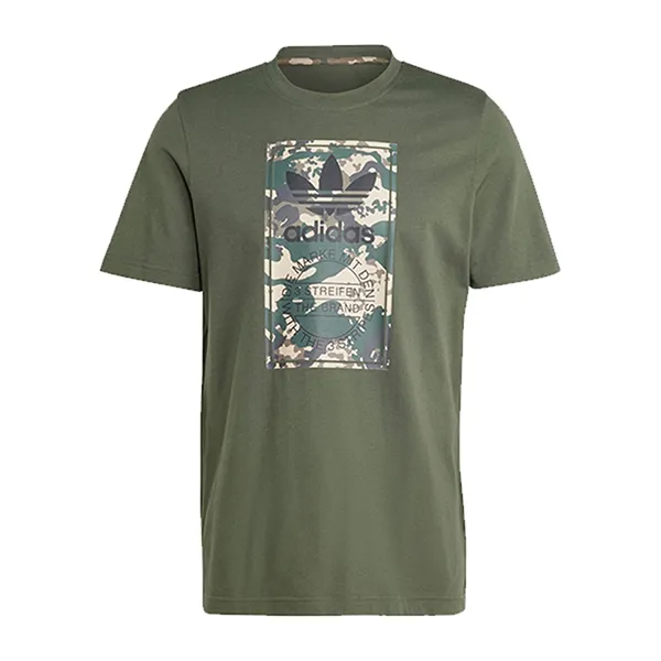 Áo Thun Nam Adidas Tongue Label Camouflage Graphic T-Shirt IU4684 Màu Xanh Lá Cây Size S - Thời trang - Vua Hàng Hiệu
