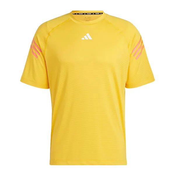 Áo Thun Nam Adidas Train Icons 3-Stripes Training Tee T-Shirt IC2075 Màu Vàng Size L - Thời trang - Vua Hàng Hiệu