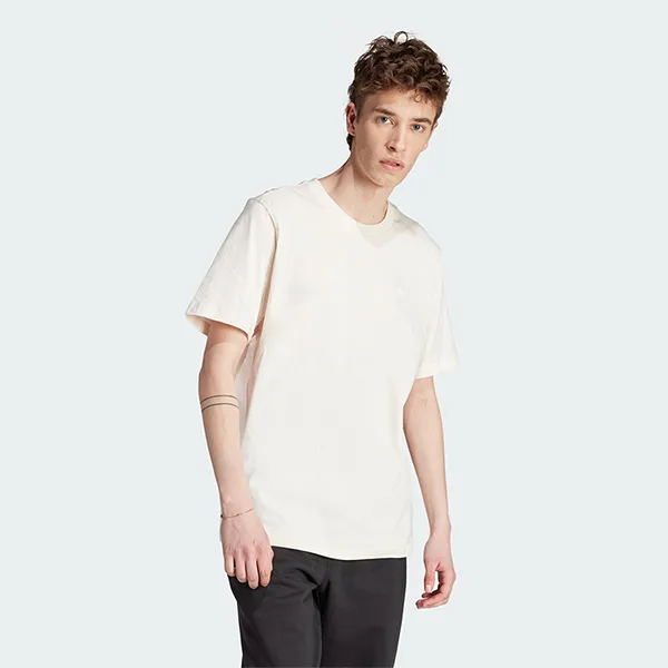 Áo Thun Nam Adidas Trefoil Essentials Tee T-Shirt IL2509 Màu Trắng Size L - Thời trang - Vua Hàng Hiệu