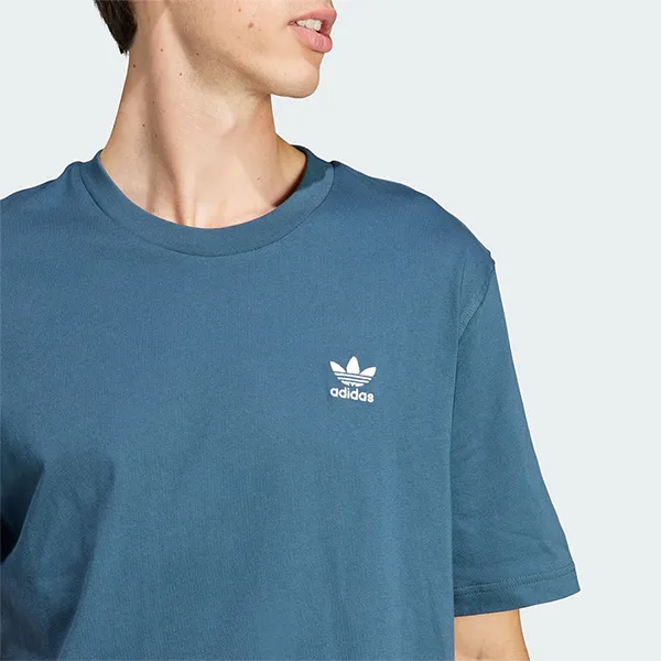 Áo Thun Nam Adidas Trefoil Essentials Tee T-Shirt IL2514 Màu Xanh Lam Size S