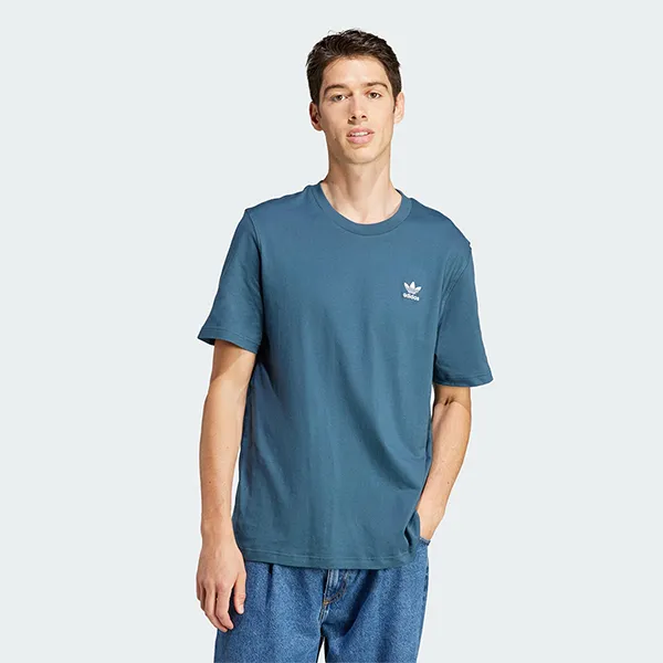 Áo Thun Nam Adidas Trefoil Essentials Tee T-Shirt IL2514 Màu Xanh Lam Size S