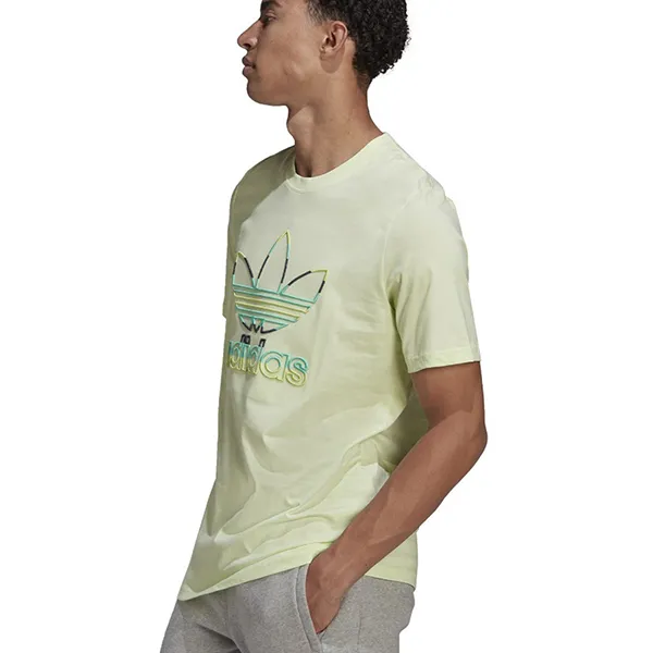 Áo Thun Nam Adidas Trefoil Tee T-Shirt HC7159 Màu Xanh Lá Cây Size S - Thời trang - Vua Hàng Hiệu