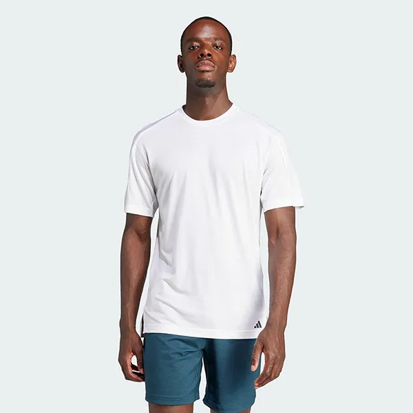 Áo Thun Nam Adidas Yoga Training Tee Tshirt IP2362 Màu Trắng Size L