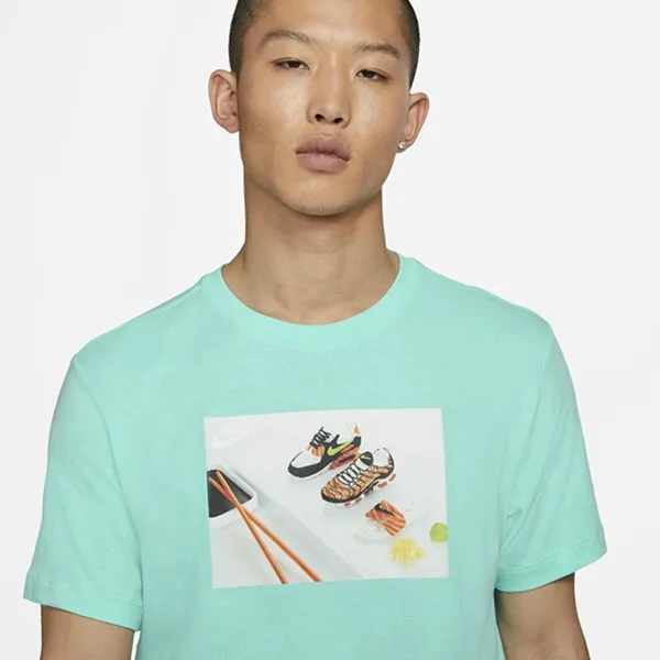 Áo Thun Nam Nike Men's Sportswear T-Shirt DD1327-307 Màu Xanh Ngọc Size S - Thời trang - Vua Hàng Hiệu