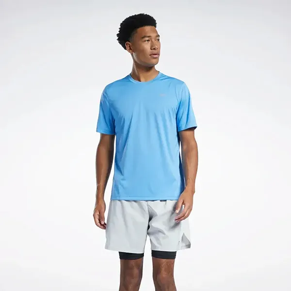 Áo Thun Nam Reebok Re Basic Ss T-Shirt HA9087 Màu Xanh Blue Size M
