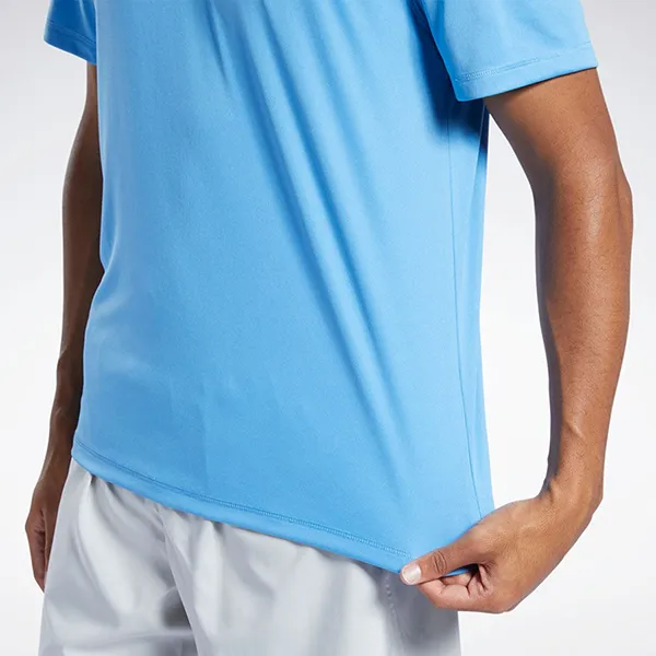 Áo Thun Nam Reebok Re Basic Ss T-Shirt HA9087 Màu Xanh Blue Size M