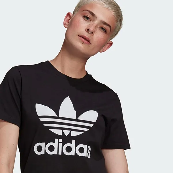 Áo Thun Nữ Adidas 3-Stripes T-Shirt GN2896 Màu Đen Size S - Thời trang - Vua Hàng Hiệu