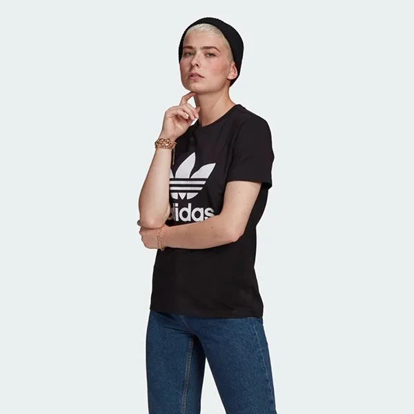 Áo Thun Nữ Adidas 3-Stripes T-Shirt GN2896 Màu Đen Size S - Thời trang - Vua Hàng Hiệu